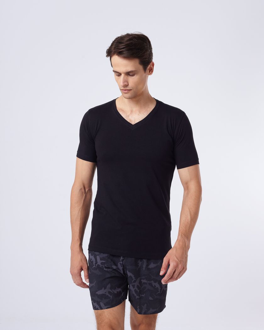 Short Bermuda - Tubarão Alpha - Preto