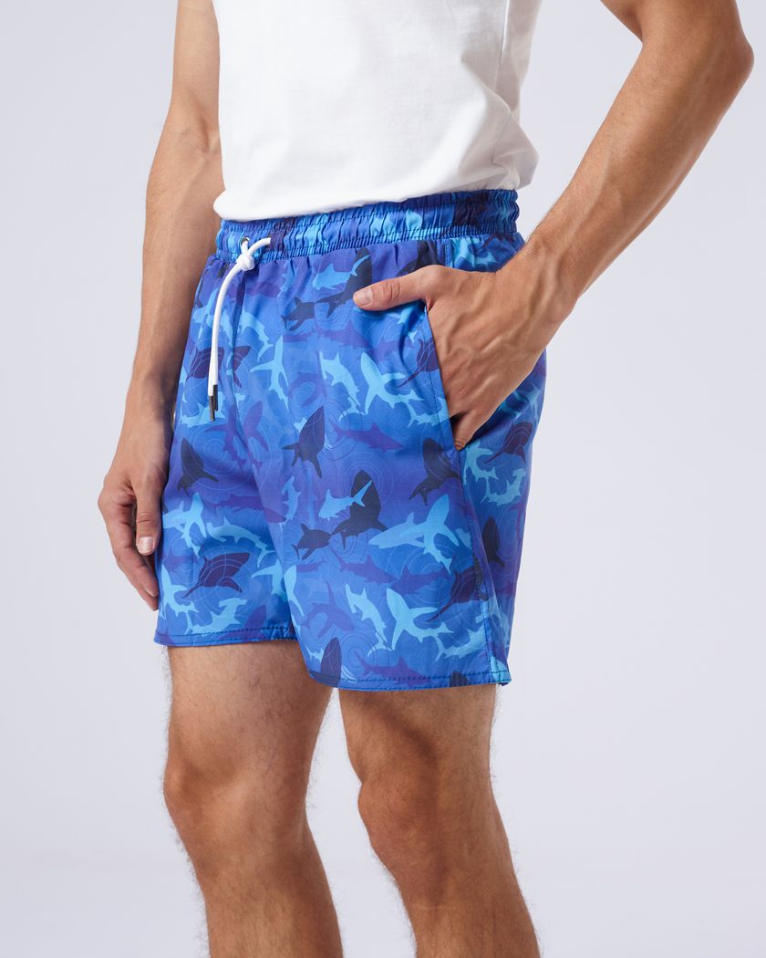 Short Bermuda - Tubarão Alpha - Azul Claro