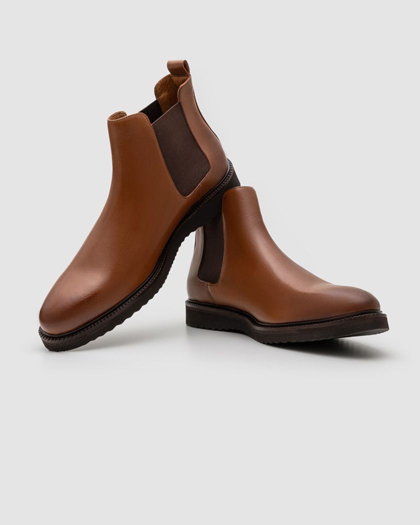 Bota Masculina Chelsea Elon - Whisky