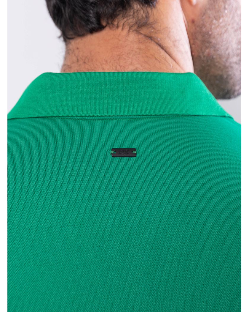 Camisa Polo Verde - Algodão Pima