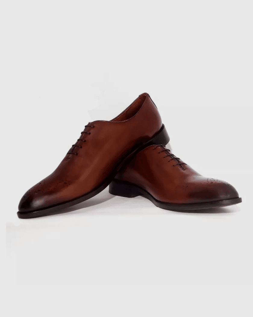 Sapato Social Wholecut Peterson Damasco