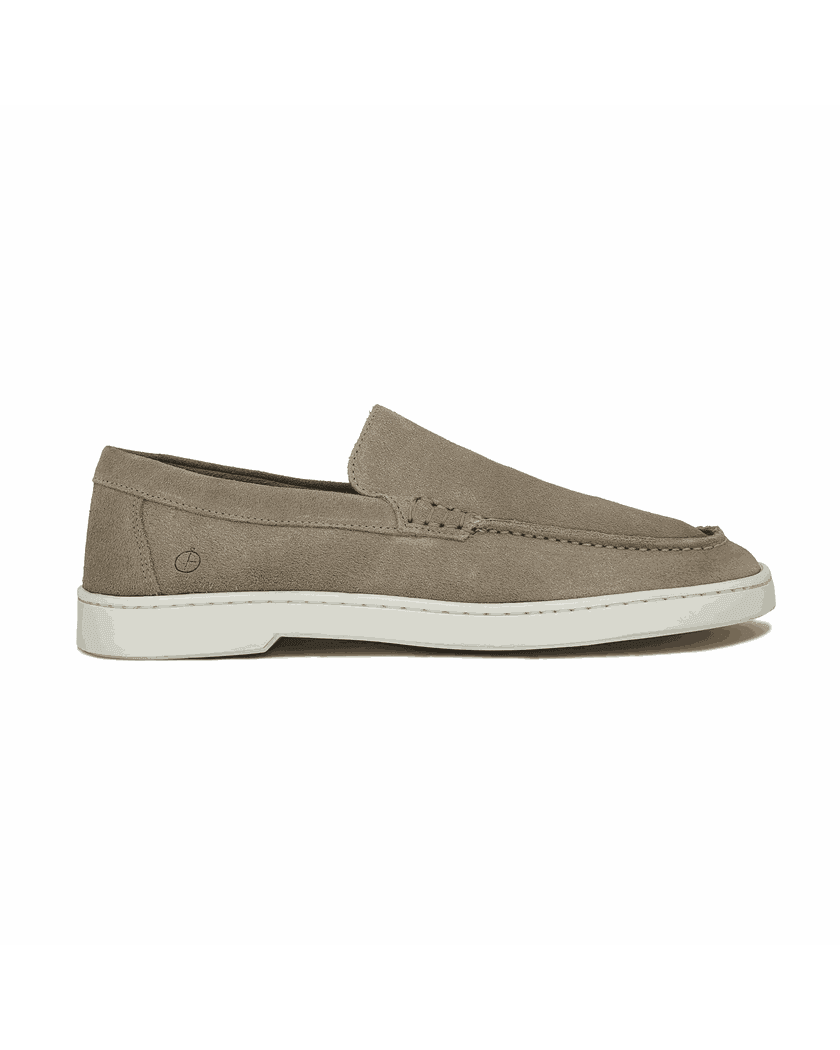 Sapato masculino Mocassim Pietro - Camurça Cinza
