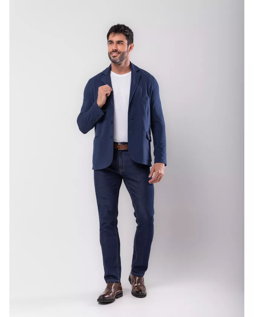 Blazer Barão Masculino 366 Azul