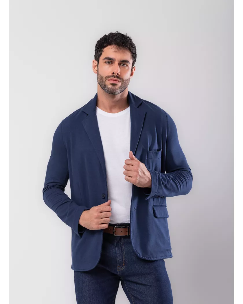 Blazer Barão Masculino 366 Azul - Barão Alpha