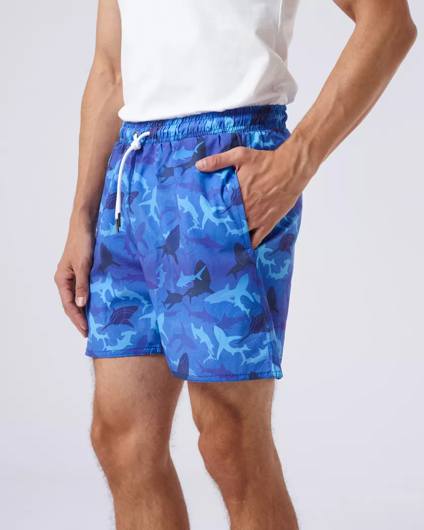 Short Bermuda - Tubarão Alpha - Azul Claro