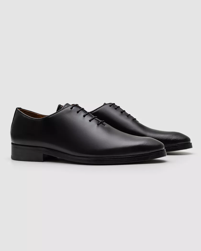 Sapato Social Wholecut Chivas Preto - PRO - Barão Alpha