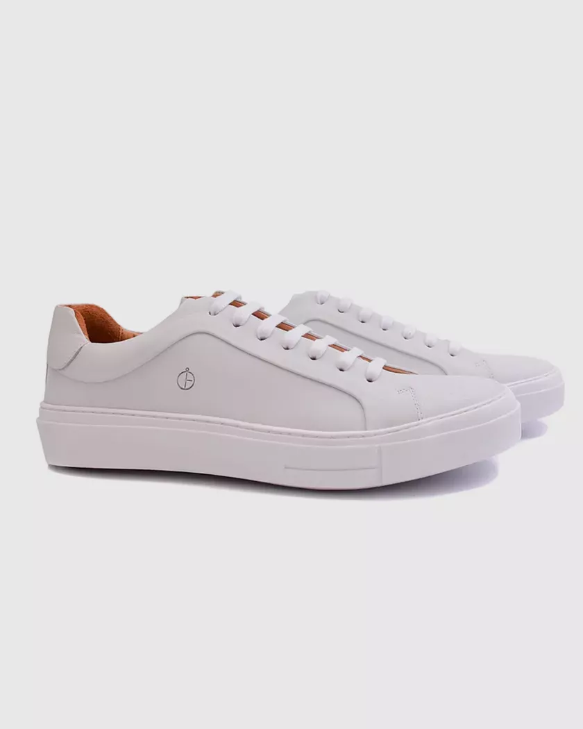 Tênis Masculino Sneaker Lud Gamo - Branco - Barão Alpha