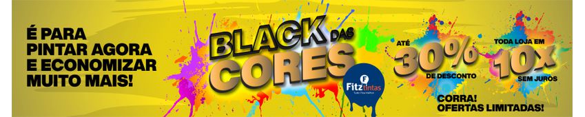 Black das Cores produtos com descontos de até 30%, confira!