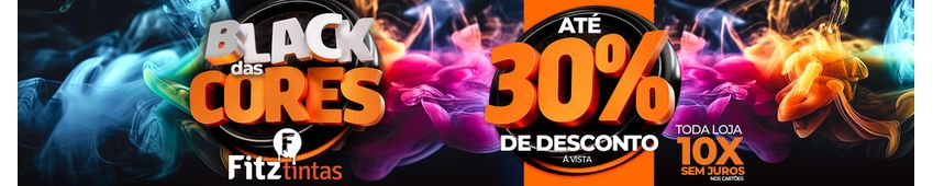 Black das Cores Fitz Tintas