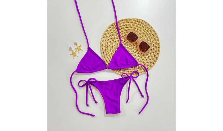 Conjunto Lacinho Violeta 