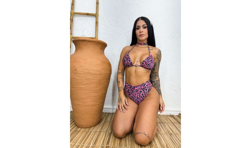 Conjunto Capri Animal Print 