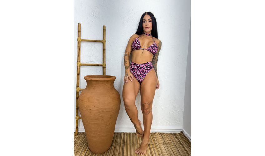 Conjunto Capri Animal Print 