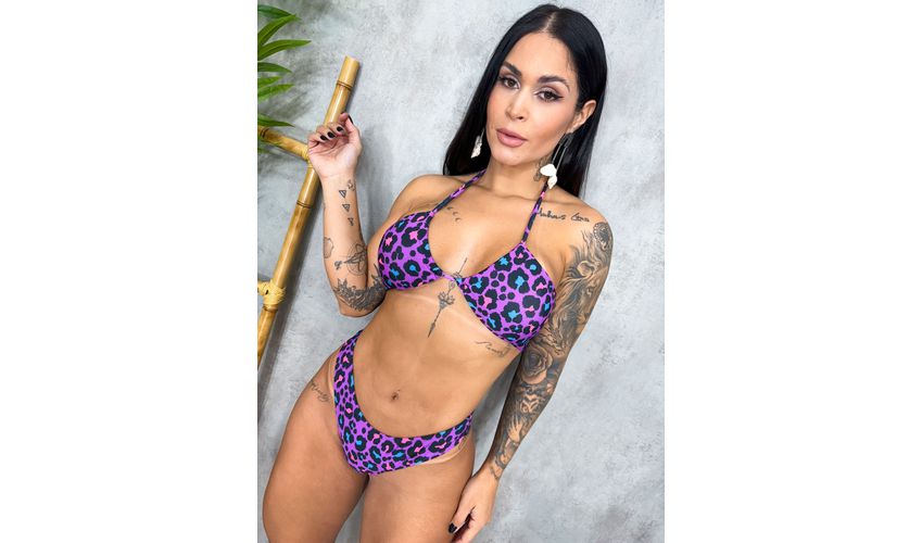 Conjunto Malibu Animal Print 