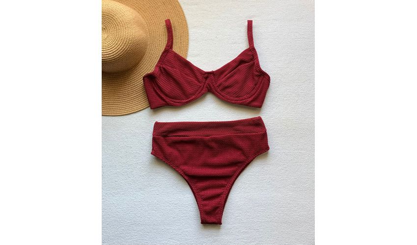 Conjunto Bahamas Hot Pants Texturizado Carmel