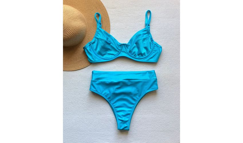 Conjunto Bahamas Hot Pants Canelado 