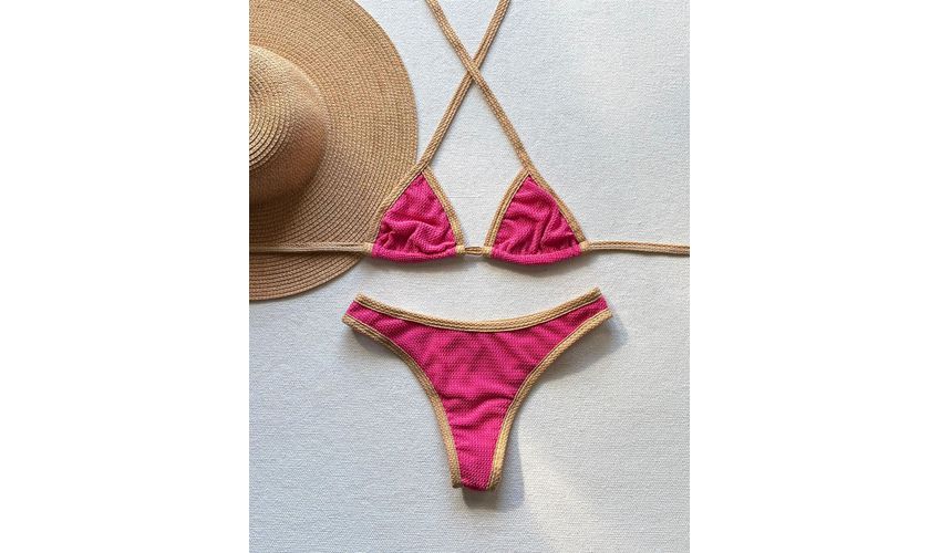 Conjunto Califórnia Bicolor Semi Fio 