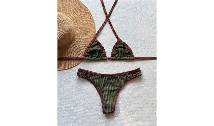 Conjunto Califórnia Bicolor Semi Fio 