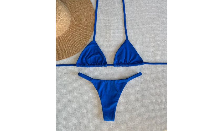 Conjunto Marina Semi Fio Azul Caneta 