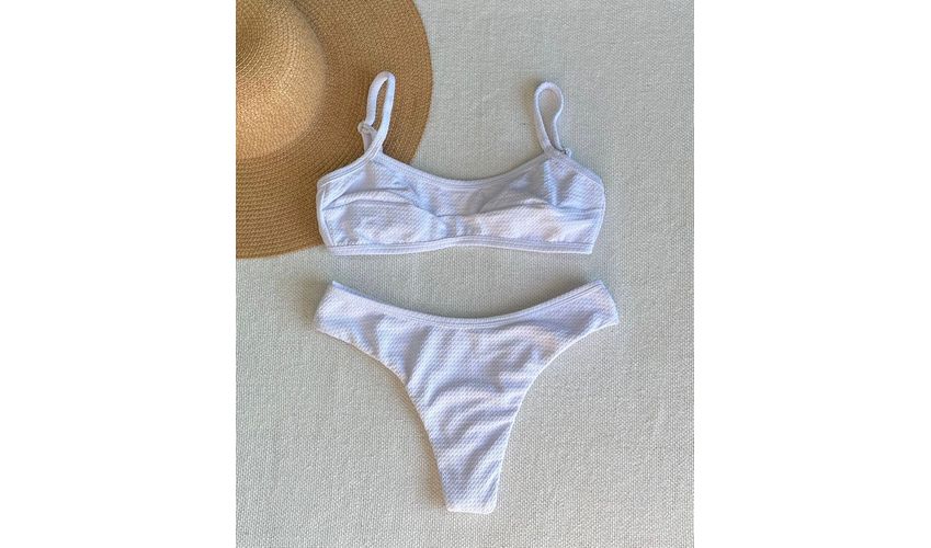 Conjunto Mel Semi Fio Branco