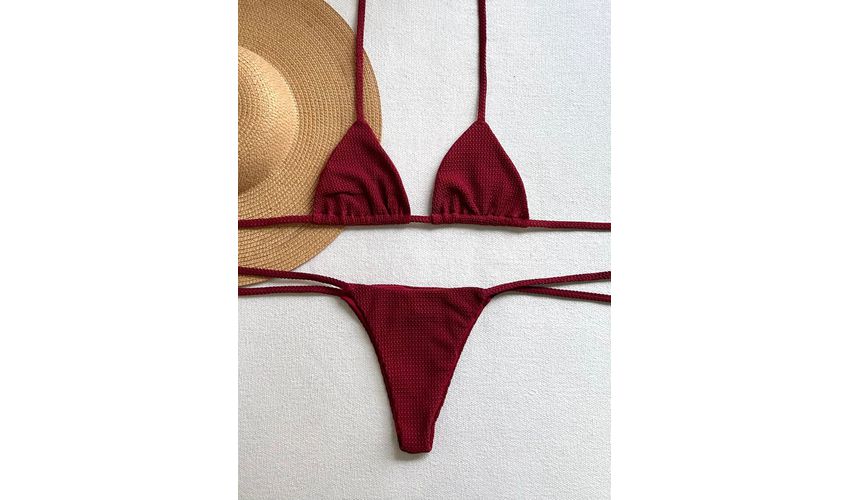 Conjunto Lacinho Texturizado Carmel