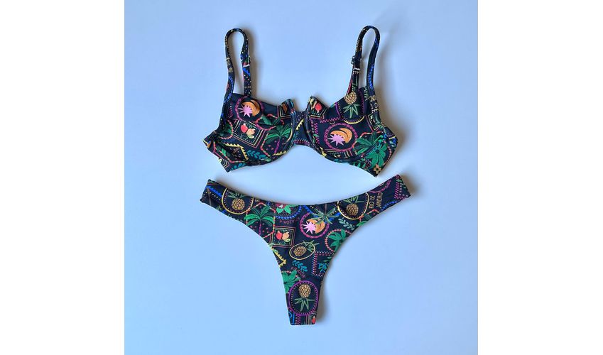Conjunto Bahamas Asa Delta Semi Fio 