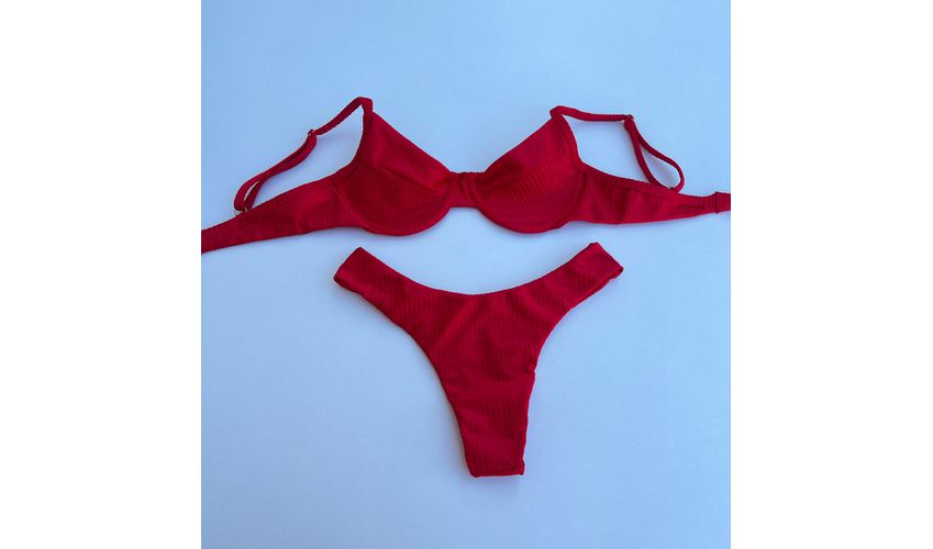 Conjunto Bahamas Asa Delta Semi Fio Texturizado