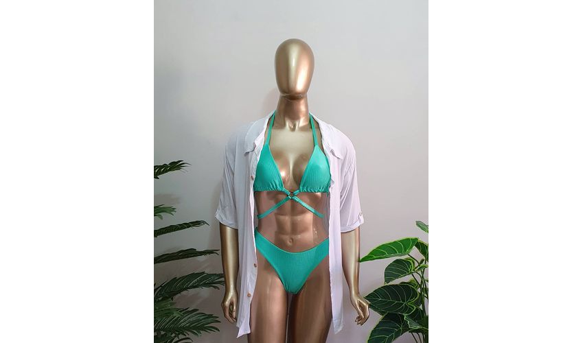 Saída de Praia Chemise Branca 