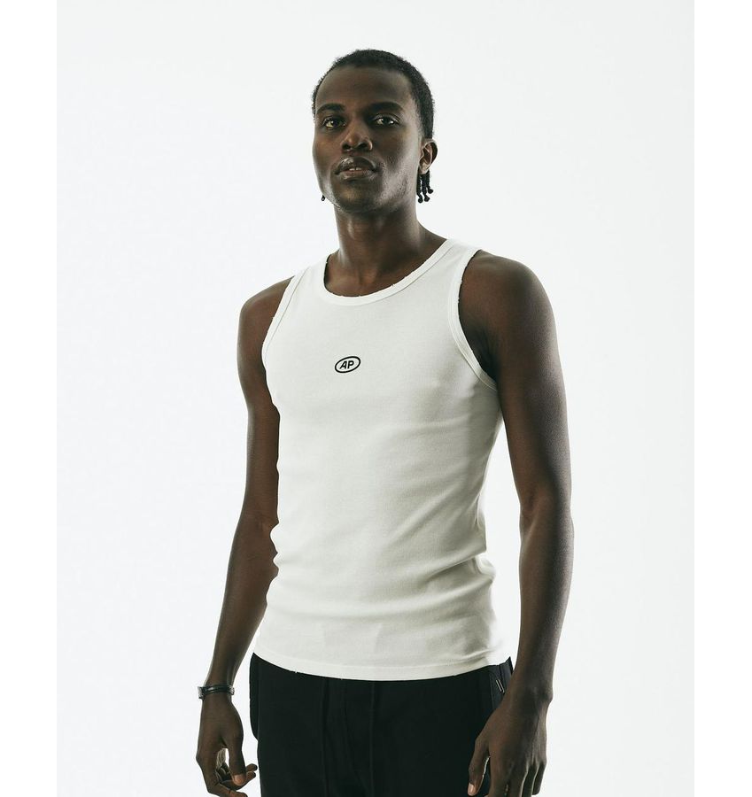 APHASE TANK TOP OFF WHITE