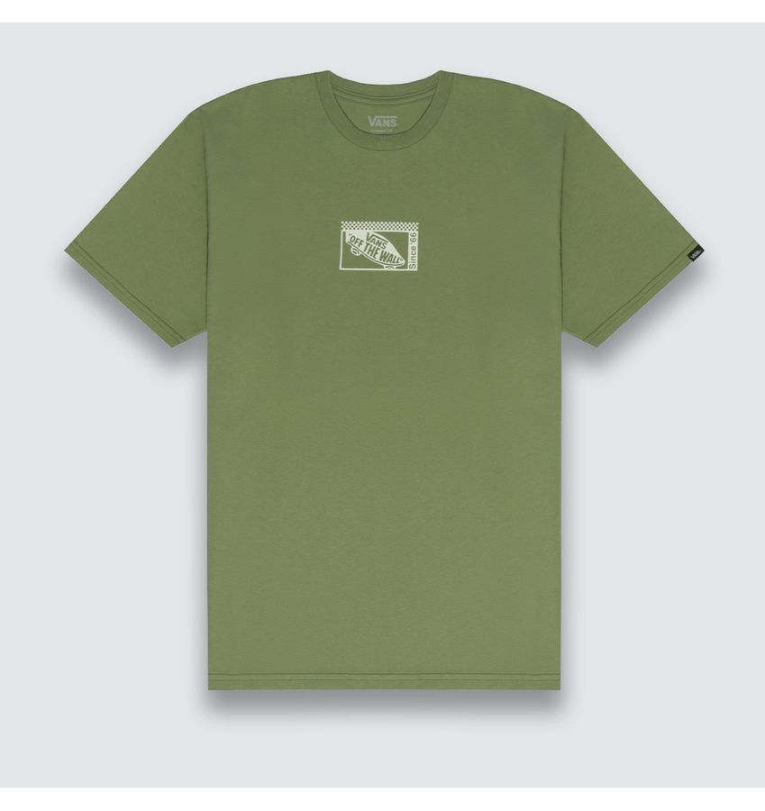 CAMISETA VANS TECH BOX OLIVINE