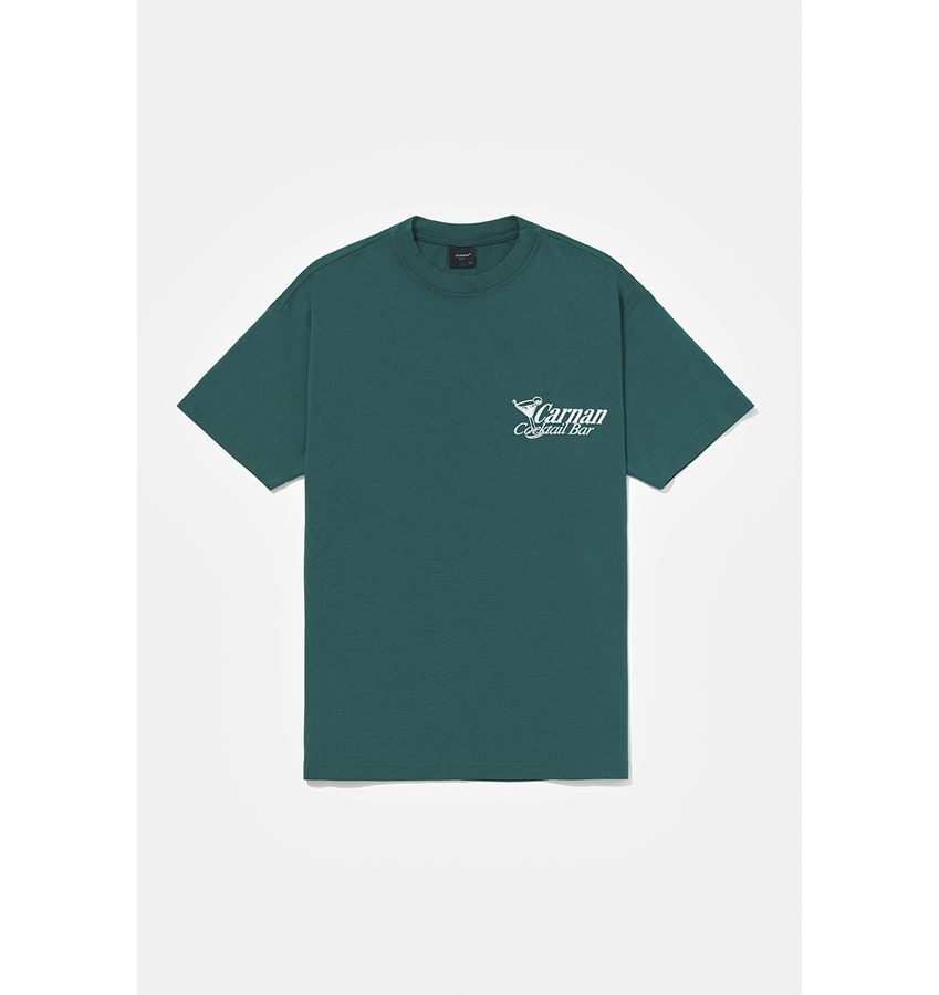 Camiseta Carnan Cocktail Bar T-shirt - Green