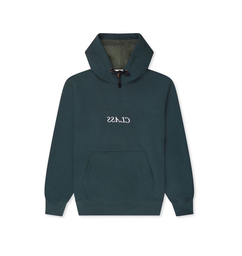 CLASSIC HOODIE "CLASS INVERSO" GREEN