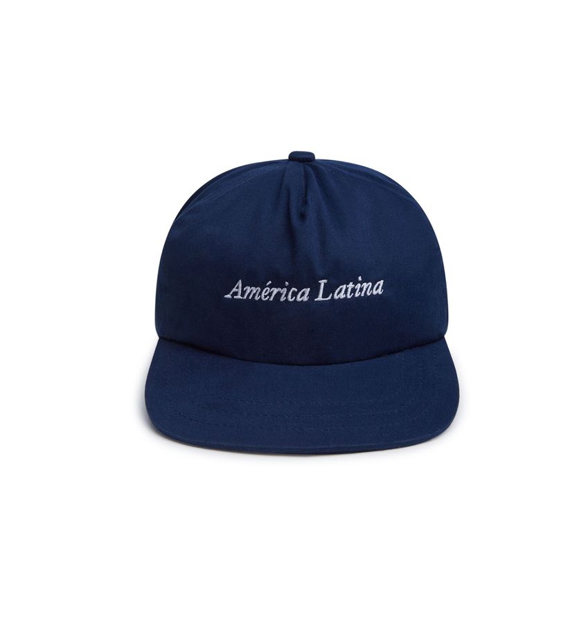 DECONSTRUCTED HAT "AMÉRICA LATINA" NAVY