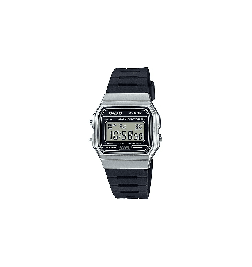 CASIO PLÁSTICO PRATA CLARO