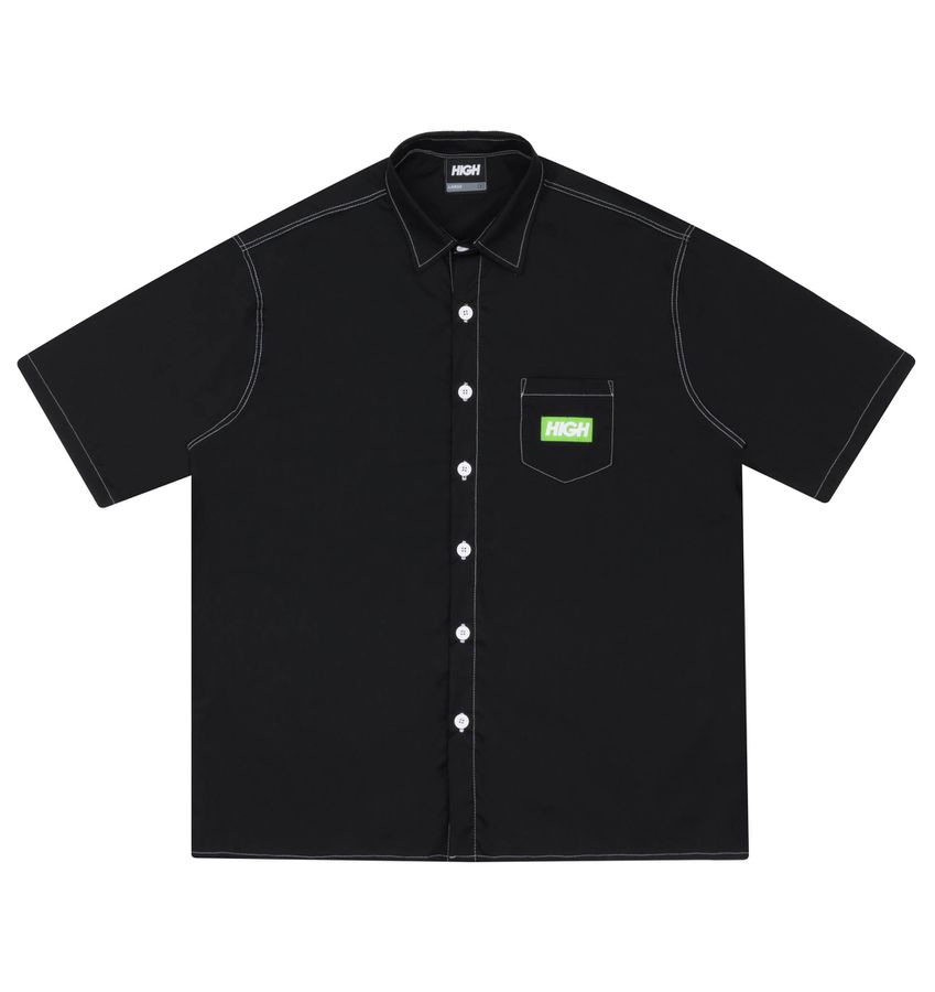 Camisa Colored Button Shirt Black HIGH 