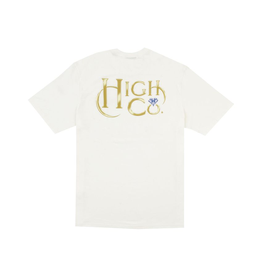 Tee Diamant White HIGH