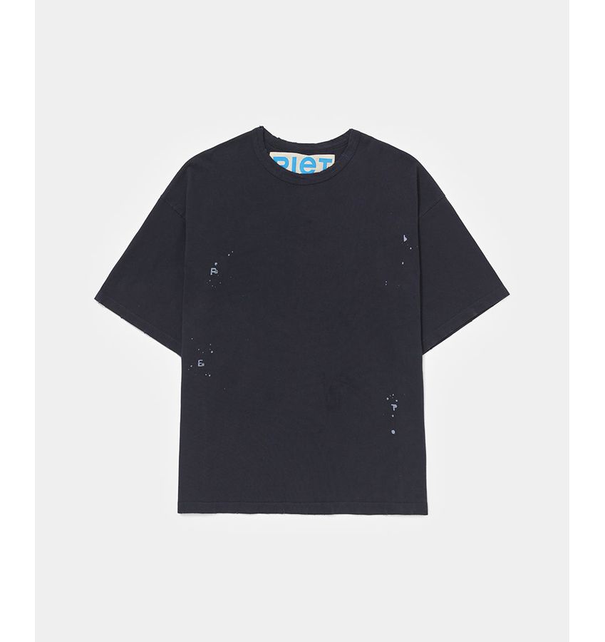 PIET Splatter Tshirt Black 