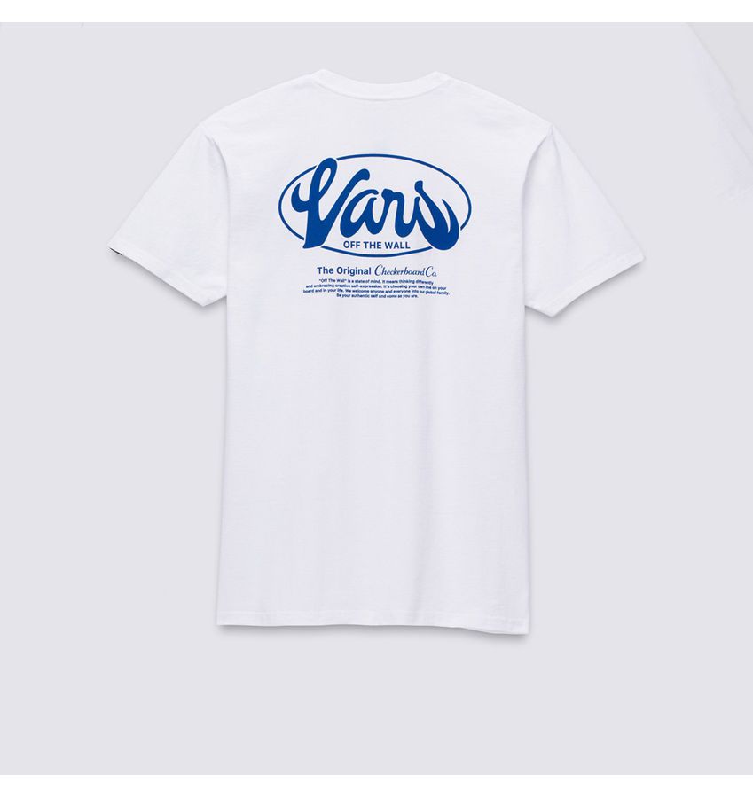 VANS Camiseta Global Line Ss Upland White