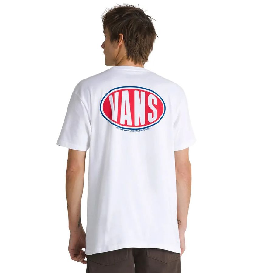 Camiseta Vans Spray On SS White