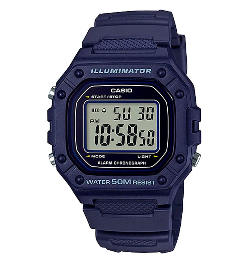 Relógio CASIO Unissex Digital Illuminator Azul marinho