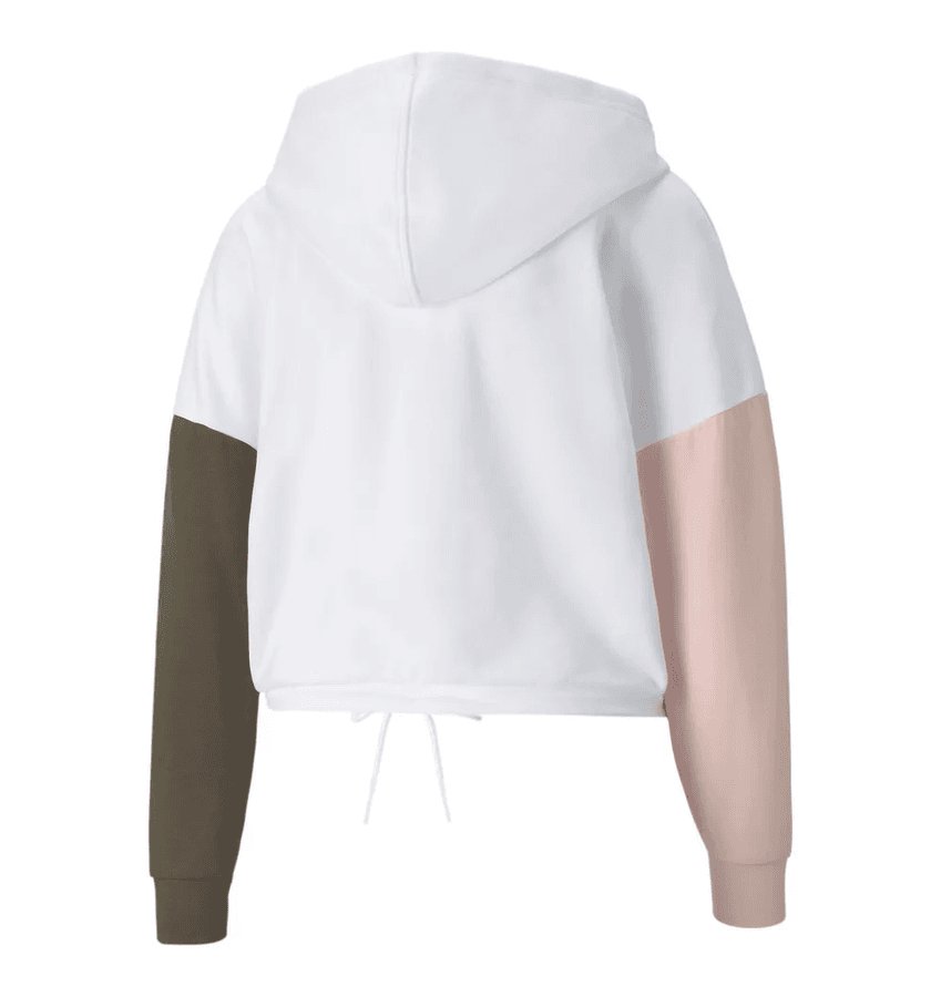 puma white moletom com capuz