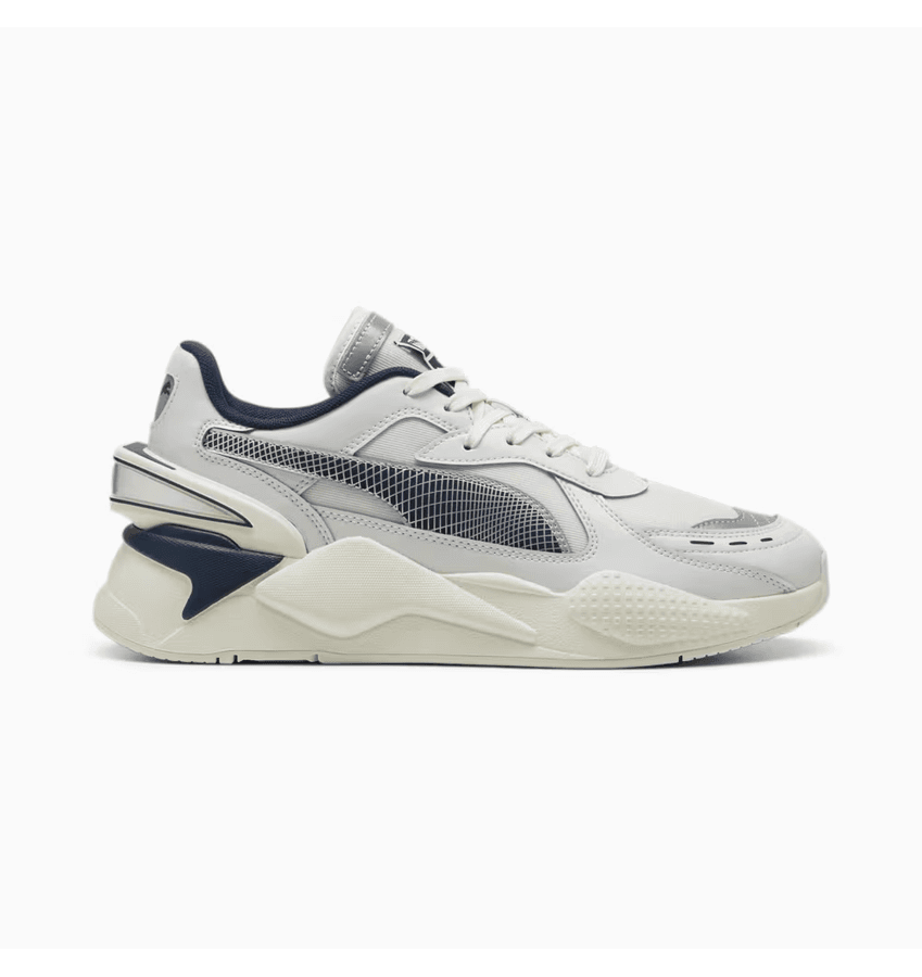 TÊNIS PUMA RS-X 40TH ANNIVERSARY "VAPOR GRAY FEATHER GRAY"