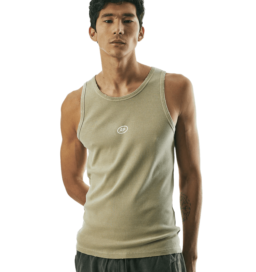 APHASE TANK TOP- STONED BEIGE