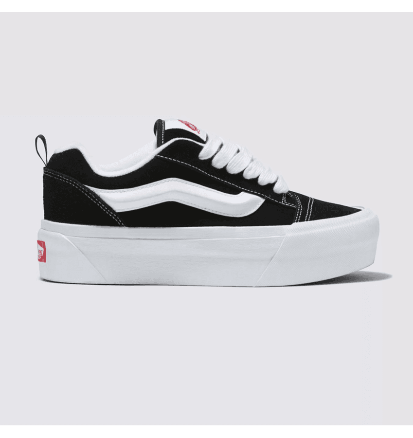 TENIS VANS KNU SKOOL STACK BLACK WHITE