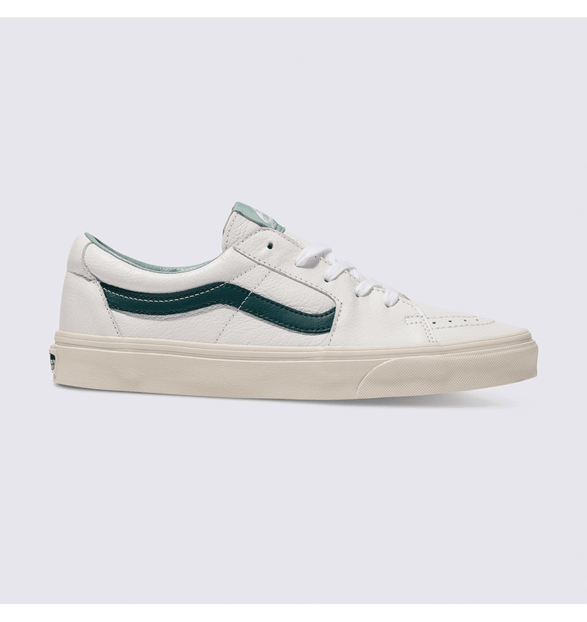 Tênis Vans Sk8-Low PREMIUM LEATHER GREEN GABLES