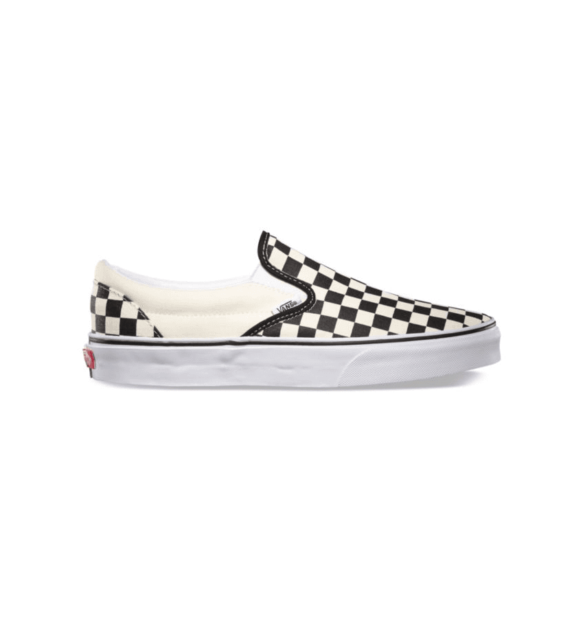 TÊNIS VANS SLIP-ON CHECKERBOARD BLACK WHITE