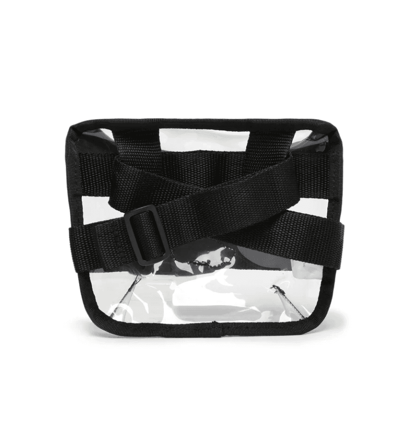 vans transparent bolsa