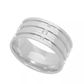 Aliança Individual Prata 950 Semi Anatômica De 9mm Com Zircônias
