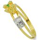 Anel De Formatura De Ouro 18k Suriname - Feminino