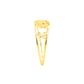 Anel De Ouro 18k Girassol 