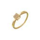 Anel De Ouro 18k Rings Com Zircônias